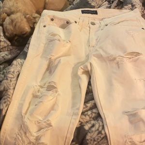 Aeropostal ripped boyfriend jeans